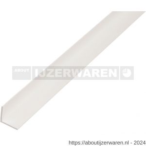 GAH Alberts hoekprofiel PVC wit 50x50x1,2 mm 2 m - W51500915 - afbeelding 1