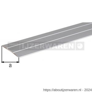 GAH Alberts overgangsprofiel zelfklevend aluminium zand geeloxeerd 38 mm 0,9 m SB - W51501923 - afbeelding 1