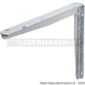 GAH Alberts console T-profiel gegalvaniseerd 300x250 mm - W51500051 - afbeelding 1