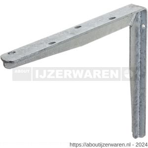 GAH Alberts console T-profiel gegalvaniseerd 400x300 mm - W51500052 - afbeelding 1