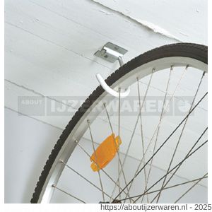 GAH Alberts fietshaak kunststof bekleed diameter 8x115x50 mm - W51501800 - afbeelding 3