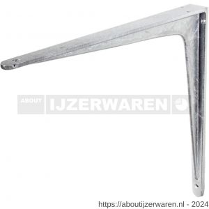 GAH Alberts console T-profiel gegoten aluminium 350x400 mm - W51500048 - afbeelding 1