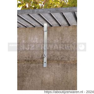 GAH Alberts roosterbeveiliging verzinkt 20x2,8x300 mm set 2 stuks - W51500601 - afbeelding 3