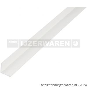 GAH Alberts hoekprofiel PVC grijs 7x7x1 mm 1 m - W51500951 - afbeelding 1