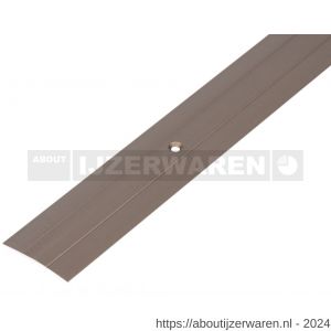 GAH Alberts overgangsprofiel aluminium brons verzonken schroefgaten 38 mm 0,9 m - W51501583 - afbeelding 1