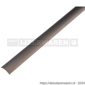 GAH Alberts overgangsprofiel zelfklevend aluminium brons geeloxeerd 30 mm 0,9 m - W51501589 - afbeelding 1