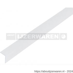 GAH Alberts hoekprofiel PVC doorzichtig 20x20x1 mm 1 m - W51500954 - afbeelding 1