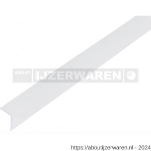 GAH Alberts hoekprofiel PVC doorzichtig 20x20x1 mm 2,6 m - W51500955 - afbeelding 1