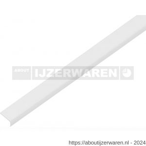 GAH Alberts afsluitprofiel zelfklevend PVC wit 19x7 mm 2,6 m - W51501541 - afbeelding 1