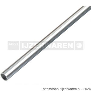 GAH Alberts ronde buis aluminium chroom 8x1 mm 1 m - W51500815 - afbeelding 1