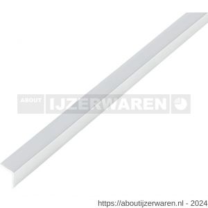 GAH Alberts hoekprofiel zelfklevend aluminium chroom 10x10x1 mm 1 m - W51500762 - afbeelding 1