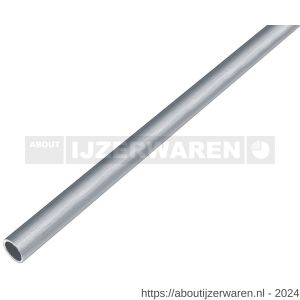 GAH Alberts ronde buis aluminium RVS optiek licht 10x1 mm 1 m - W51500819 - afbeelding 1