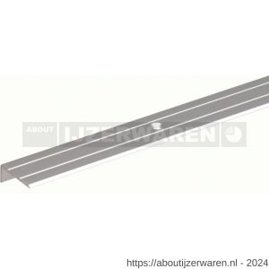 GAH Alberts trapbeschermingslijst geboord aluminium zilver geeloxeerd 24,5x10 mm 1 m SB - W51501514 - afbeelding 1