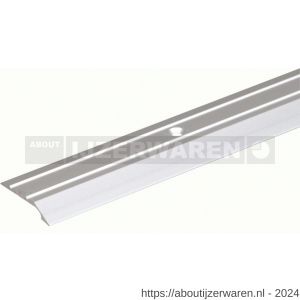 GAH Alberts compensatieprofiel geboord aluminium zilver 30x4 mm 0,9 m SB - W51500672 - afbeelding 1