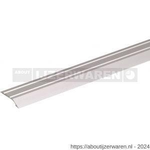 GAH Alberts afdek compensatieprofiel zelfklevend aluminium zilver geeloxeerd 30x4 mm 0,9 m SB - W51500674 - afbeelding 1