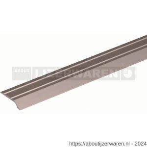 GAH Alberts compensatieprofiel zelfklevend aluminium RVS geeloxeerd 39x8 mm 0,9 m SB - W51500665 - afbeelding 1