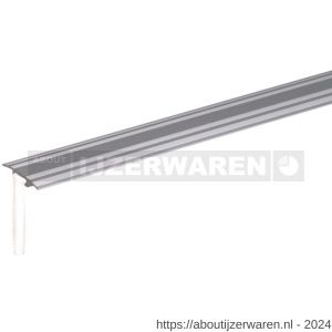 GAH Alberts overgangsprofiel onzichtbaar aluminium zilver geeloxeerd 32 mm 0,9 m SB - W51501562 - afbeelding 1