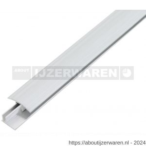 GAH Alberts overgangsprofiel Duo aluminium zilver geeloxeerd 34 mm 1 m SB - W51501574 - afbeelding 1