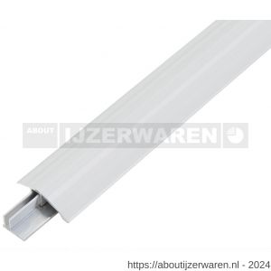 GAH Alberts compensatieprofiel Duo aluminium zilver geeloxeerd 44 mm 1 m SB - W51500659 - afbeelding 1