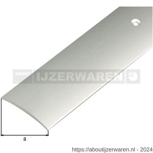 GAH Alberts overgangsprofiel aluminium zilver geeloxeerd 40 mm 1 m - W51501576 - afbeelding 2