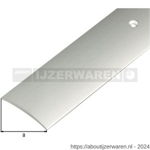 GAH Alberts overgangsprofiel aluminium zilver geeloxeerd 40 mm 2 m - W51501577 - afbeelding 2