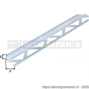 GAH Alberts afsluitprofiel tegels aluminium 8 mm 2,5 m - W51500647 - afbeelding 2
