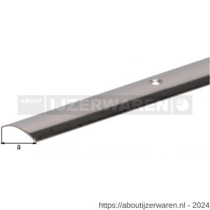 GAH Alberts overgangsprofiel RVS verzonken schroefgaten 30x30 mm 0,9 m - W51501580 - afbeelding 2