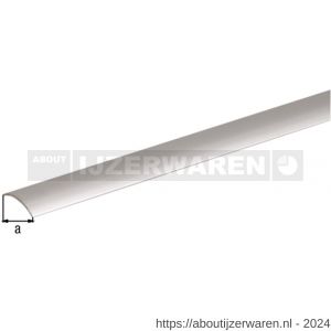 GAH Alberts overgangsprofiel aluminium zilver verzonken schroefgat 30 mm 0,9 m - W51501595 - afbeelding 2