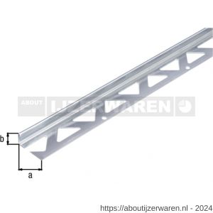 GAH Alberts afsluitprofiel tegels RVS 23,5x10 mm 2,5 m - W51501497 - afbeelding 2