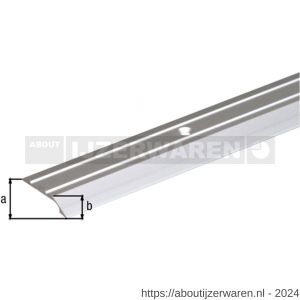 GAH Alberts compensatie egalisatieprofiel aluminium zilver geeloxeerd 30 mm 1 m - W51501550 - afbeelding 2