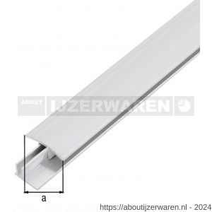 GAH Alberts overgangsprofiel Duo aluminium zilver geeloxeerd 34 mm 1 m SB - W51501574 - afbeelding 2