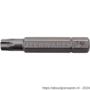 Heco vervangend schroefbit voor Heco-PowerLock T-Drive T 40 50 mm in blister 1 stuk - W50803408 - afbeelding 1