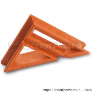 Heco inschroefhulp voor Heco-Topix houtbouwschroef circa 20x20 cm kunststof oranje - W50802180 - afbeelding 1