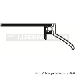 Ellen opbouw tochtprofiel aluminium ANB 16 230 cm - W51010217 - afbeelding 3
