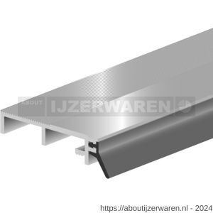 Ellen tochtprofiel slijtdorpel opbouw aluminium ANB-6N AR 100 cm onverpakt - W51010234 - afbeelding 1