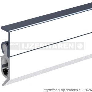 Ellen opbouw tochtprofiel aluminium Elro XL wit 230 cm - W51010332 - afbeelding 1