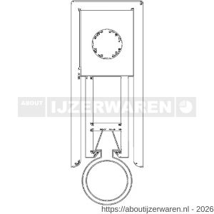 Ellen Matic valdorpel aluminium 2K 63 cm - W51010139 - afbeelding 3