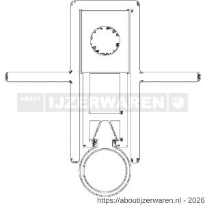 Ellen Matic valdorpel aluminium 2K Euro 93 cm - W51010147 - afbeelding 2
