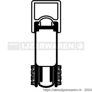 Ellen automatische valdorpel aluminium EM Ellen Matic Slim adapterset - W51010335 - afbeelding 3