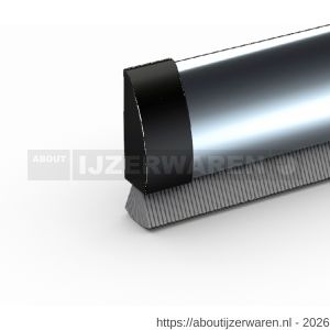 Ellen dorpelprofiel met borstel RVS Inox de Luxe 100 cm - W51010353 - afbeelding 1