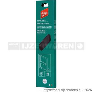 Ellen brievenbusafsluiter tochtklep Letter Plate Basic Lid bruin - W51010421 - afbeelding 2