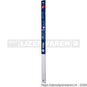 Ellen dorpelprofiel met borstel aluminium Robust met veloursborstel 100 cm - W51010352 - afbeelding 3