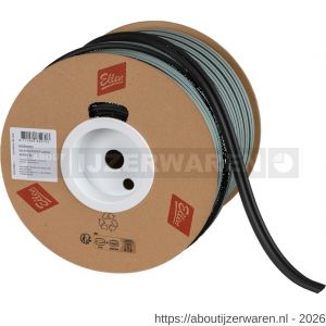 Ellen inbouwprofiel tochtband kunststof zelfklevend Weatherstrip Large grote kier zwart 2x50 m - W51010224 - afbeelding 1
