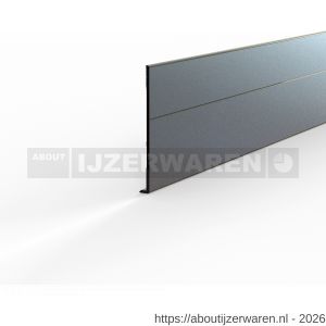 Ellen valdorpel accessoires Ellen Matic Elegance Protection Plate bescherm schopplaat RVS 103 cm - W51010308 - afbeelding 3