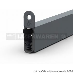 Ellen Matic valdorpel geluidsdempend aluminium Soundproof 62,8 cm - W51010392 - afbeelding 1