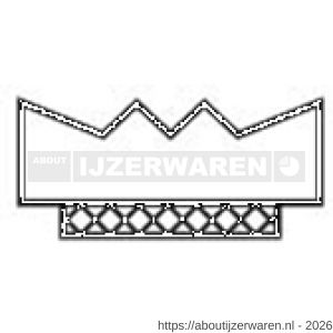 Ellen inbouwprofiel tochtband kunststof zelfklevend Weatherstrip Small kleine kier wit 7.5 m - W51010403 - afbeelding 3