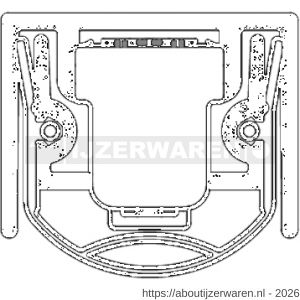 Ellen Matic valdorpel aluminium Ferro-S 2 53 cm - W51010376 - afbeelding 3