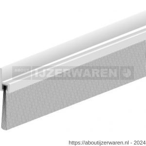 Ellen tochtprofiel opbouw met borstel aluminium IBS-50 250 cm - W51010113 - afbeelding 1