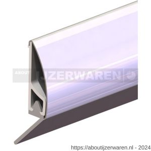 Ellen tochtprofiel dorpelprofiel aluminium INOX 100 cm - W51010098 - afbeelding 1