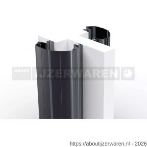 Ellen vingerbeschermingsprofiel Professioneel Finprotect Plus 90-90 antraciet 198 cm - W51010306 - afbeelding 1